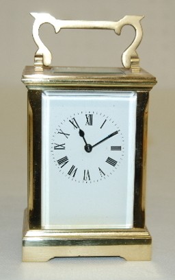 ACG Brass Carriage Clock — Antique Clocks Price Guide