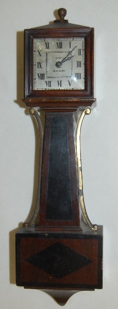 New Haven 12 Day Miniature Banjo Clock — Antique Clocks Price Guide