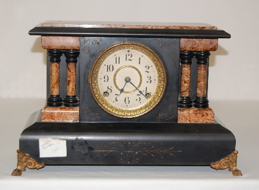 Seth Thomas Carmel Adamantine Mantel Clock — Antique Clocks Price Guide