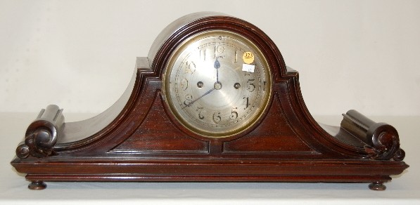 W & H Tambour Chiming Mantel Clock — Antique Clocks Price Guide