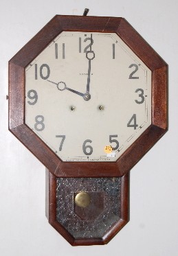Ansonia Octagonclox Octagonal No. 2 Clock — Antique Clocks Price Guide