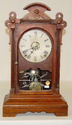 Seth Thomas 8 Day Walnut Mantel Clock — Antique Clocks Price Guide