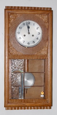 German Carved Box Clock — Antique Clocks Price Guide
