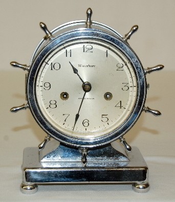 Waterbury Ship's Bell Clock No. 17 — Antique Clocks Price Guide