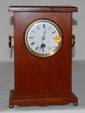 Japy Freres & Cie 1855 Wooden Shelf Clock — Antique Clocks Price Guide