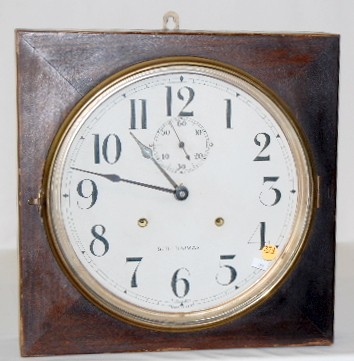 Seth Thomas 30 Day Gallery Clock with Seconds Bit — Antique Clocks Price Guide