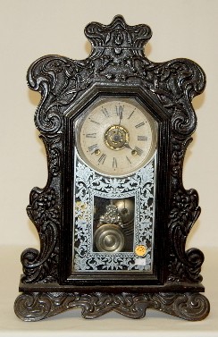 Ansonia Art Nouveau 8 Day Mantel Clock — Antique Clocks Price Guide