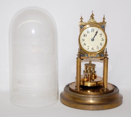 Gustav Becker Rotary Pendulum Dome Clock — Antique Clocks Price Guide
