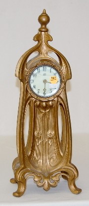 Jennings Bros. Art Nouveau Novelty — Antique Clocks Price Guide