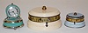3 Metal Tape Measure Clocks