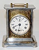 Swiss Made Carriage Clock w/Alarm & Seconds Bit
