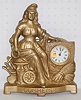 Commerce Iron Front Clock