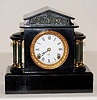 Ansonia "Ormonde" Enameled Iron Case Clock