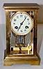 S. Marti French T & S Crystal Regulator Clock