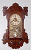 Gilbert Oak Carved Wall Clock