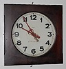 Tork Clocks 25 1/2" Square Gallery Clock