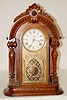 Waterbury Walnut T & S Parlor Clock