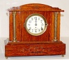 Seth Thomas Sonora Red Adamantine Mantel Clock