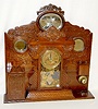 Antique Welch Hotel Clock with Alarm