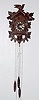 Black Forest Carved Bird in Nest Cuckoo Clock