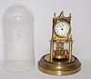 Disk Pendulum Anniversary Dome Clock