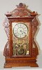 Seth Thomas Oak Carved Kitchen Clock
