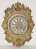 Japy Freres Metal Wall Clock