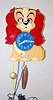 Walt Disney Prod. Animated "Lady" Clock