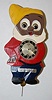 Walt Disney Animated Dwarf Pendulette Clock