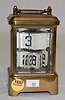 Plato Brass and Glass Perpetual Clock