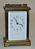 French Brass Carriage Clock