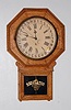 Gilbert Oak Regulator "B" Octagon Drop Clock