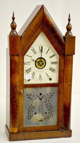E.C. Brewster & Son Steeple Mantel Clock — Antique Clocks Price Guide