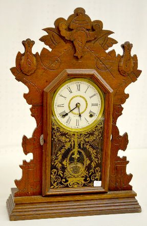 Seth Thomas Walnut "Harvard" College Series Clock — Antique Clocks Price Guide