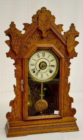 Seth Thomas Oak "Oxford" College Series Clock — Antique Clocks Price Guide