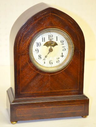 Annual Wind Clock Co. Beehive Mantel Clock — Antique Clocks Price Guide