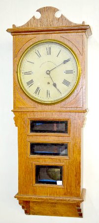 Prentiss 30 Day Wall Clock, Missing Calendar — Antique Clocks Price Guide