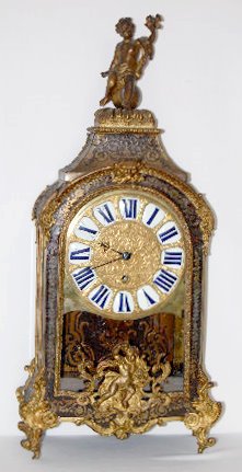 Early Figural French Boulle Style Shelf Clock — Antique Clocks Price Guide