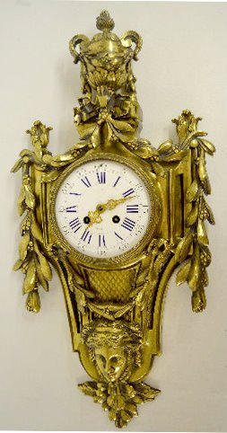 LF Japy & Cie 1878 Hanging Cartel Clock — Antique Clocks Price Guide