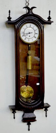 Gustav Becker 1 Weight Wall Regulator Clock — Antique Clocks Price Guide