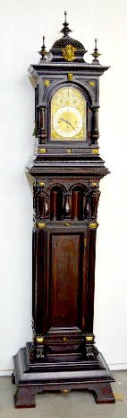 W. & H. 8 Bell Bracket Clock on Base, 81" T — Antique Clocks Price Guide