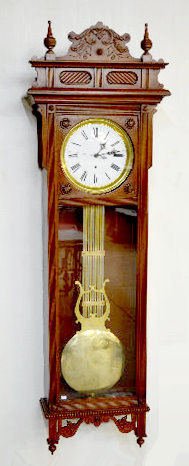 Oak Waterbury Jeweler's Regulator No. 60 Wall Clock — Antique Clocks Price Guide