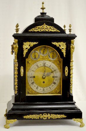 Triple Fusee 8 Bell Musical Bracket Clock — Antique Clocks Price Guide