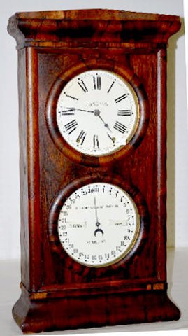 Southern Calendar Clock Fashion No. 1 Double Dial — Antique Clocks Price Guide