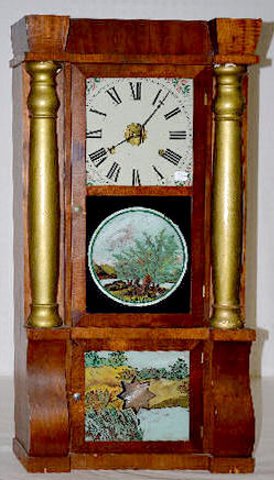Seth Thomas Ogee 1/2 Column Clock — Antique Clocks Price Guide