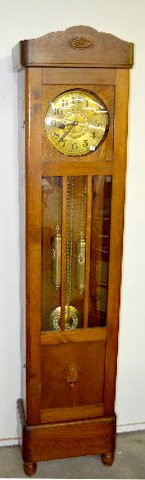 Haldo Chiming Grandfather Clock — Antique Clocks Price Guide
