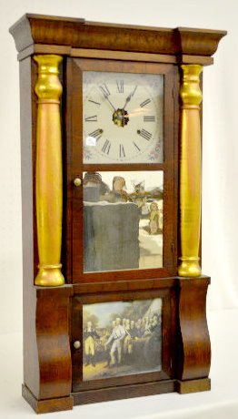 Seth Thomas Ogee Clock with Geo. Washington — Antique Clocks Price Guide