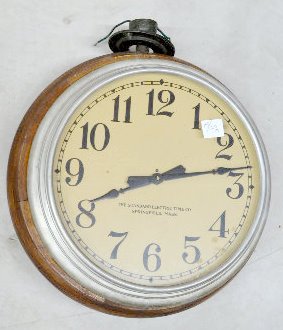 Standard Electric Double Sided Hanging Clock — Antique Clocks Price Guide