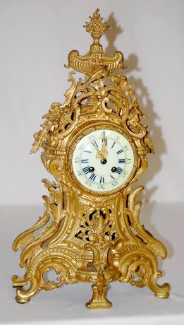 Ornate S Marti & Cie French Table Clock — Antique Clocks Price Guide