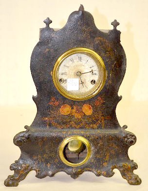 Terhune & Edwards Iron Front Clock — Antique Clocks Price Guide